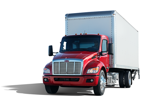 Peterbilt 536 box truck