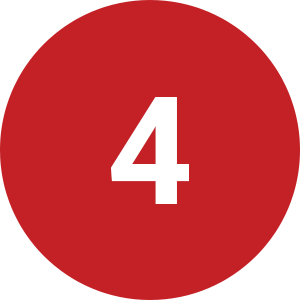 red number 4 circle