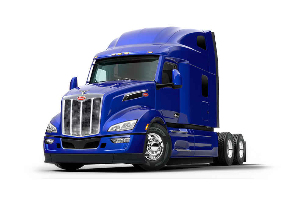 Blue Peterbilt 579