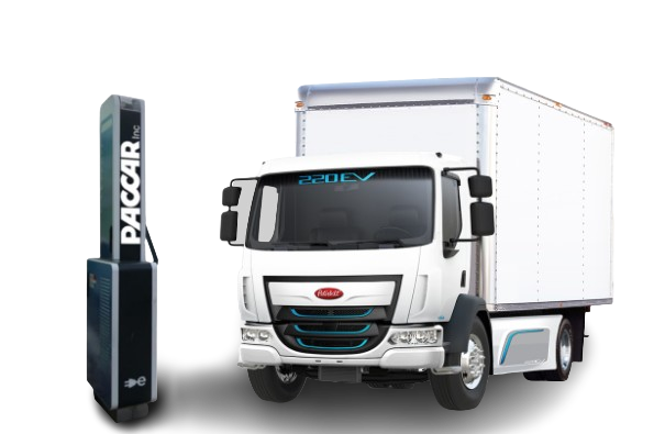 Image of a Peterbilt truck model 220ev